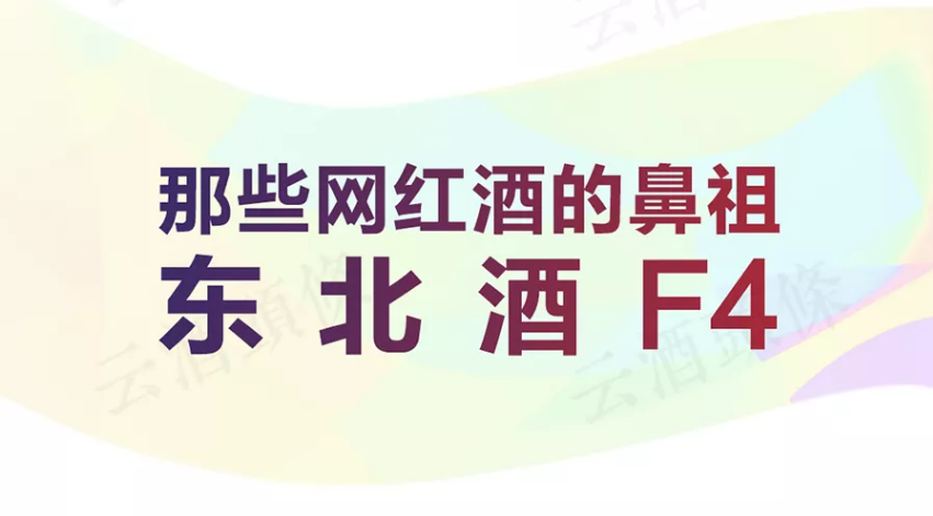 网红鼻祖：东北酒F4